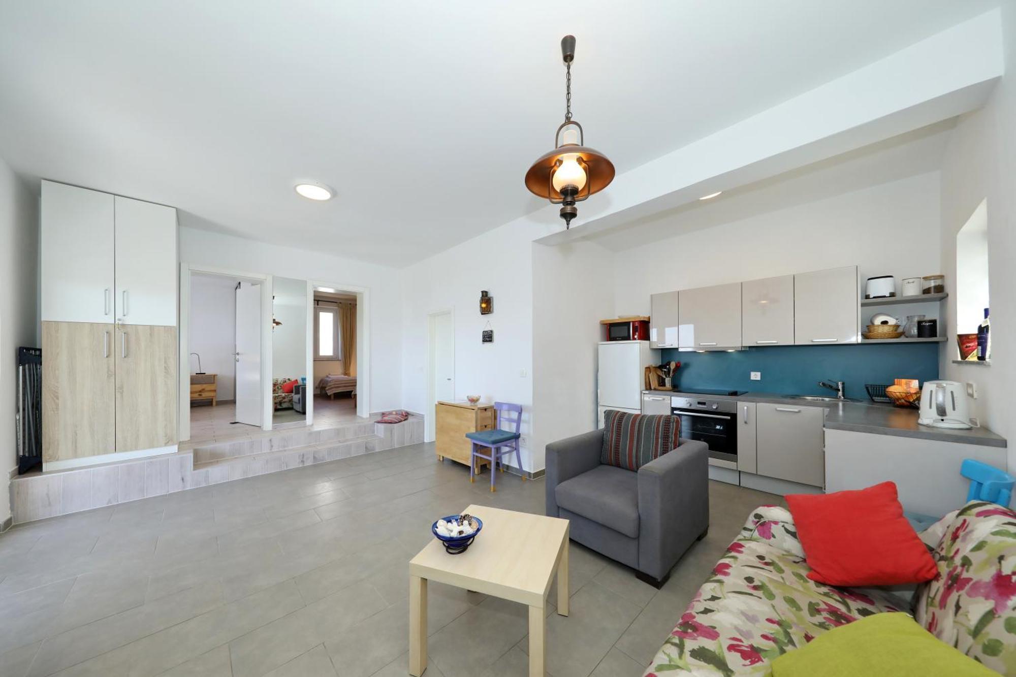 Horizonte Apartman Мандре Экстерьер фото